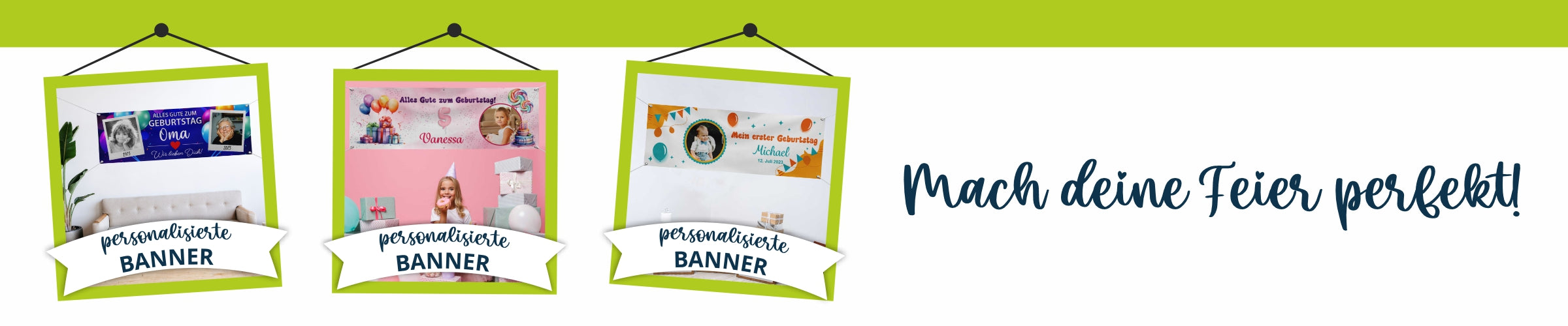 Geburtstag Banner