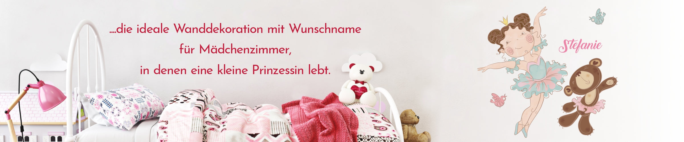 Wandtattoos Kinderzimmer Balerina