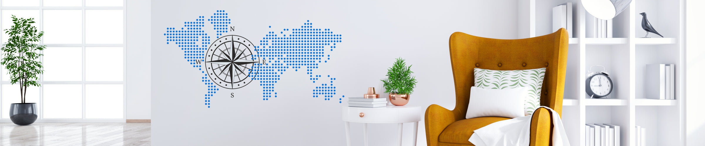 Wandtattoos Karte