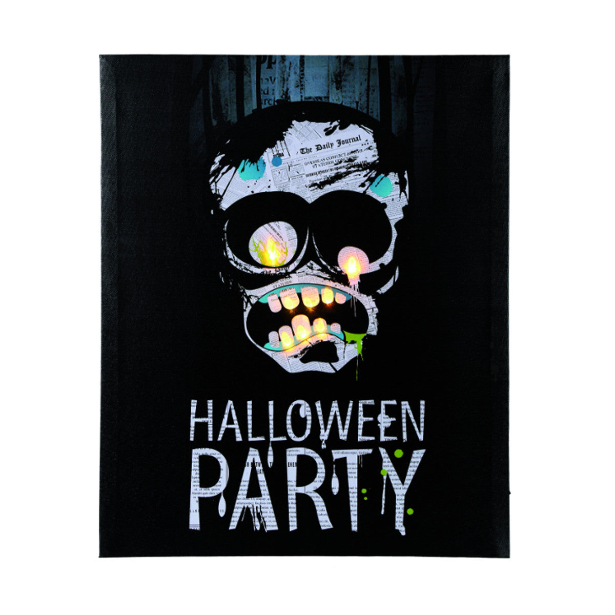 LED-Bild zu Halloween – Totenkopf, Ausführung: Schädel