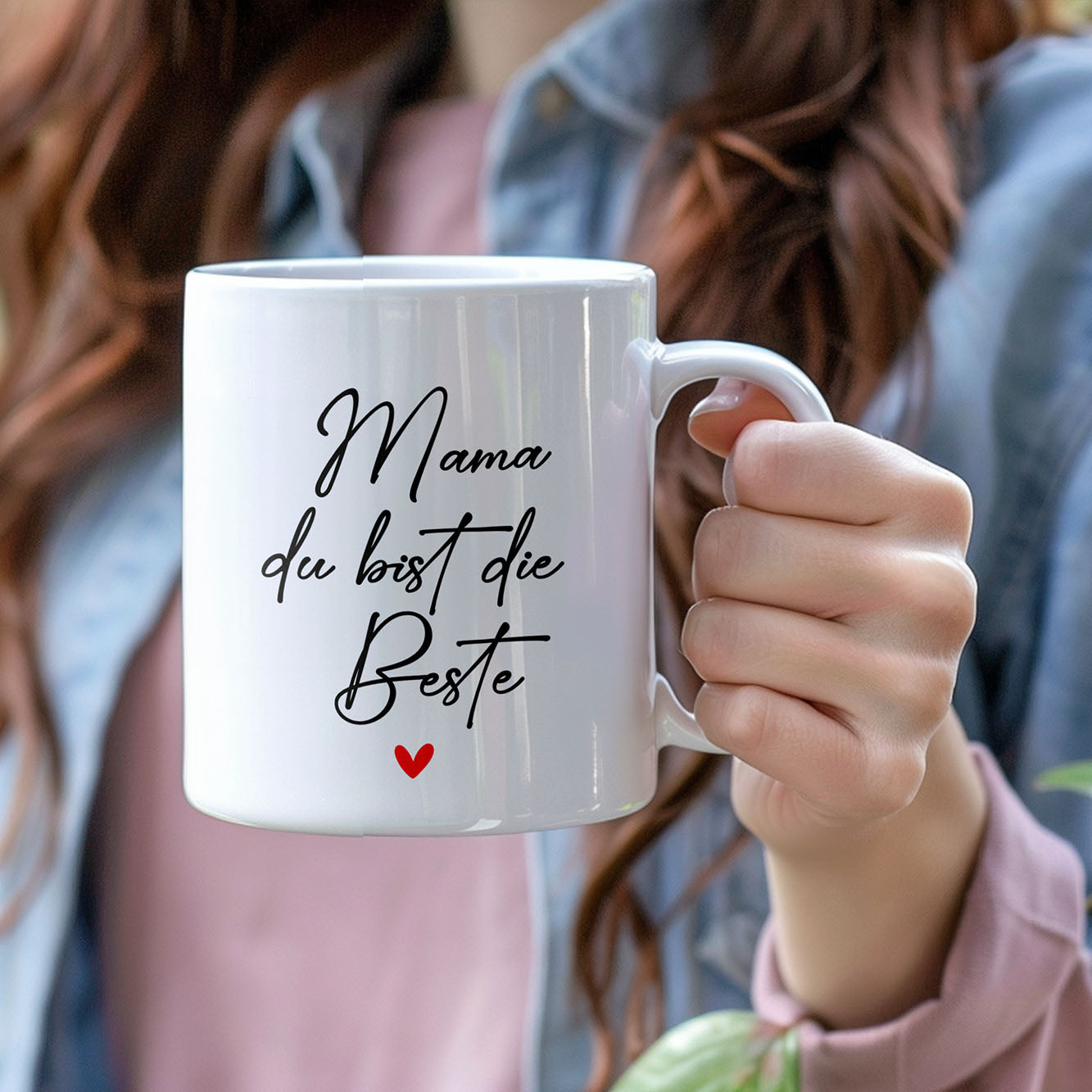 Personalisierte Tasse - Mama du bist die Beste mit Foto - FOTOFOL
