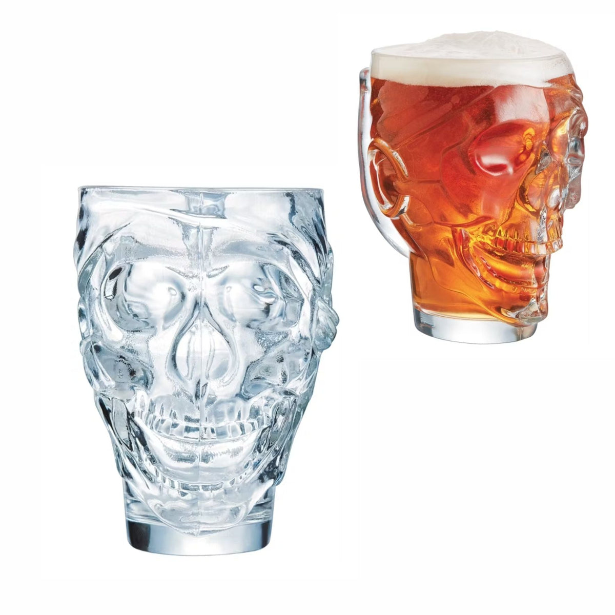 Arcoroc Bierkrug Totenkopf (90 Cl)