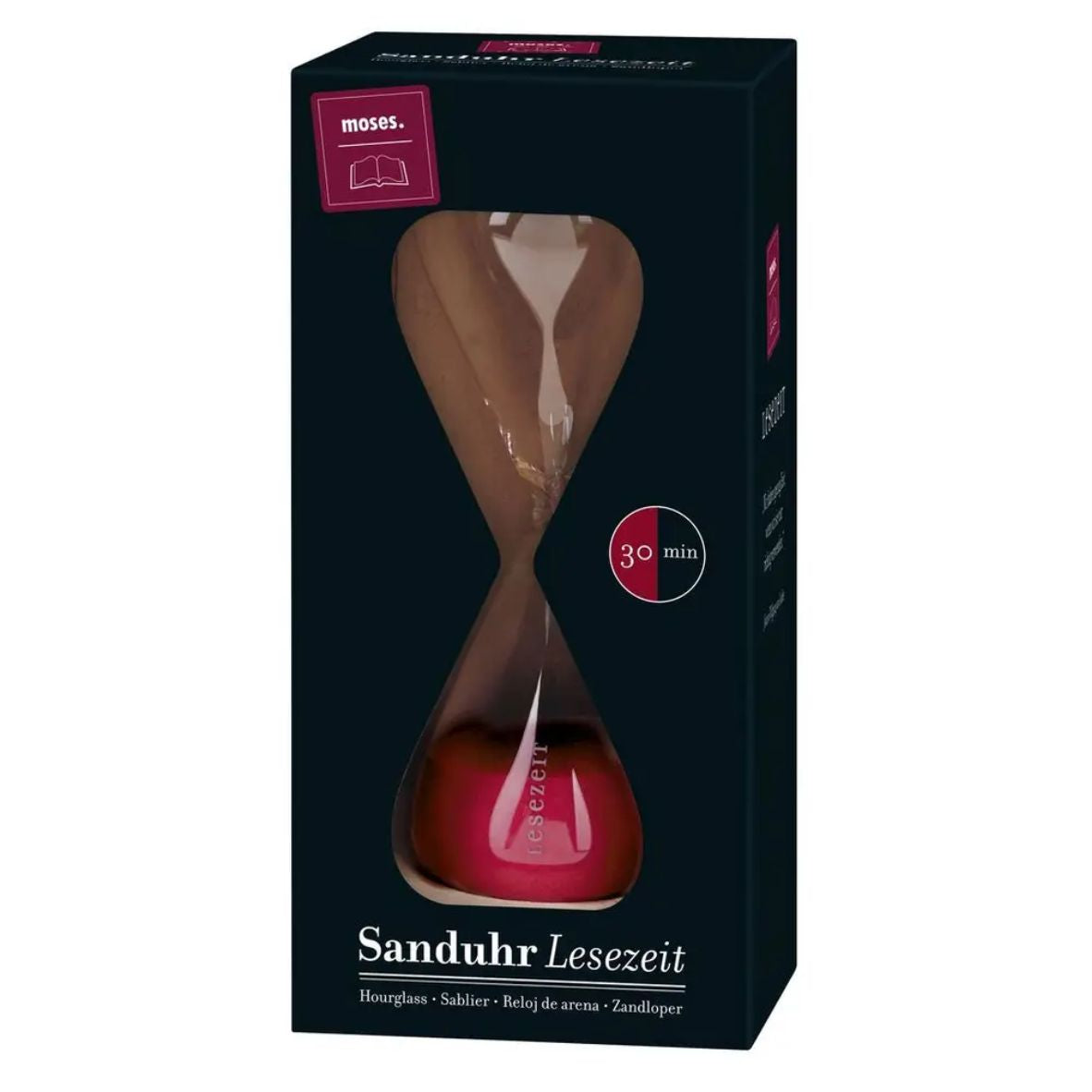 moses - Sanduhr Lesezeit