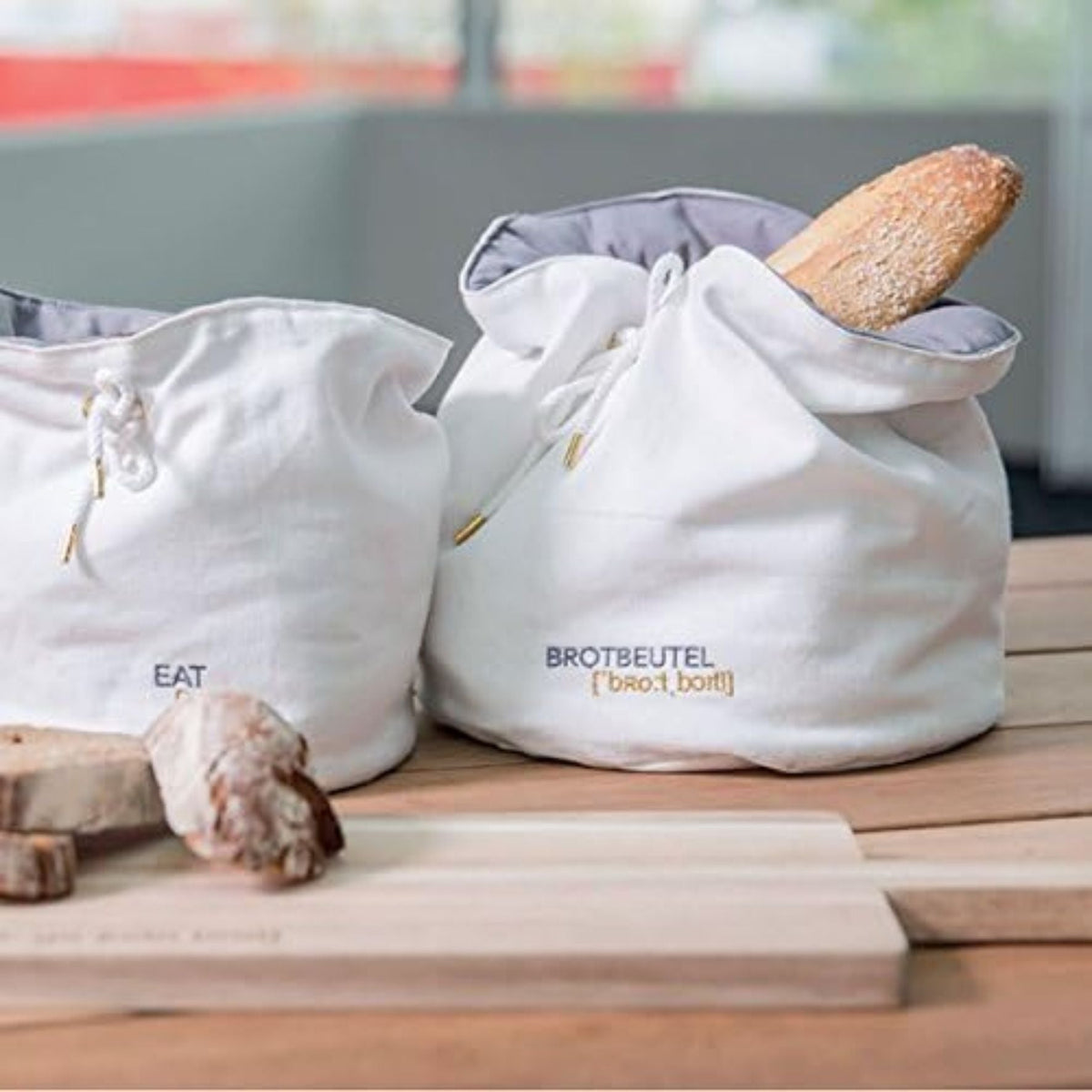 Räder Brotbeutel Eat - Frütel - Brotbeutel - Ø 18,5 cm | H. 20 cm