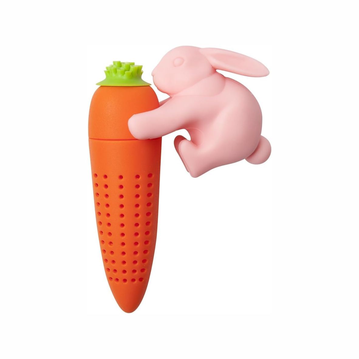 Teesieb Das Hase und Möhrchen Teesieb aus Silikon