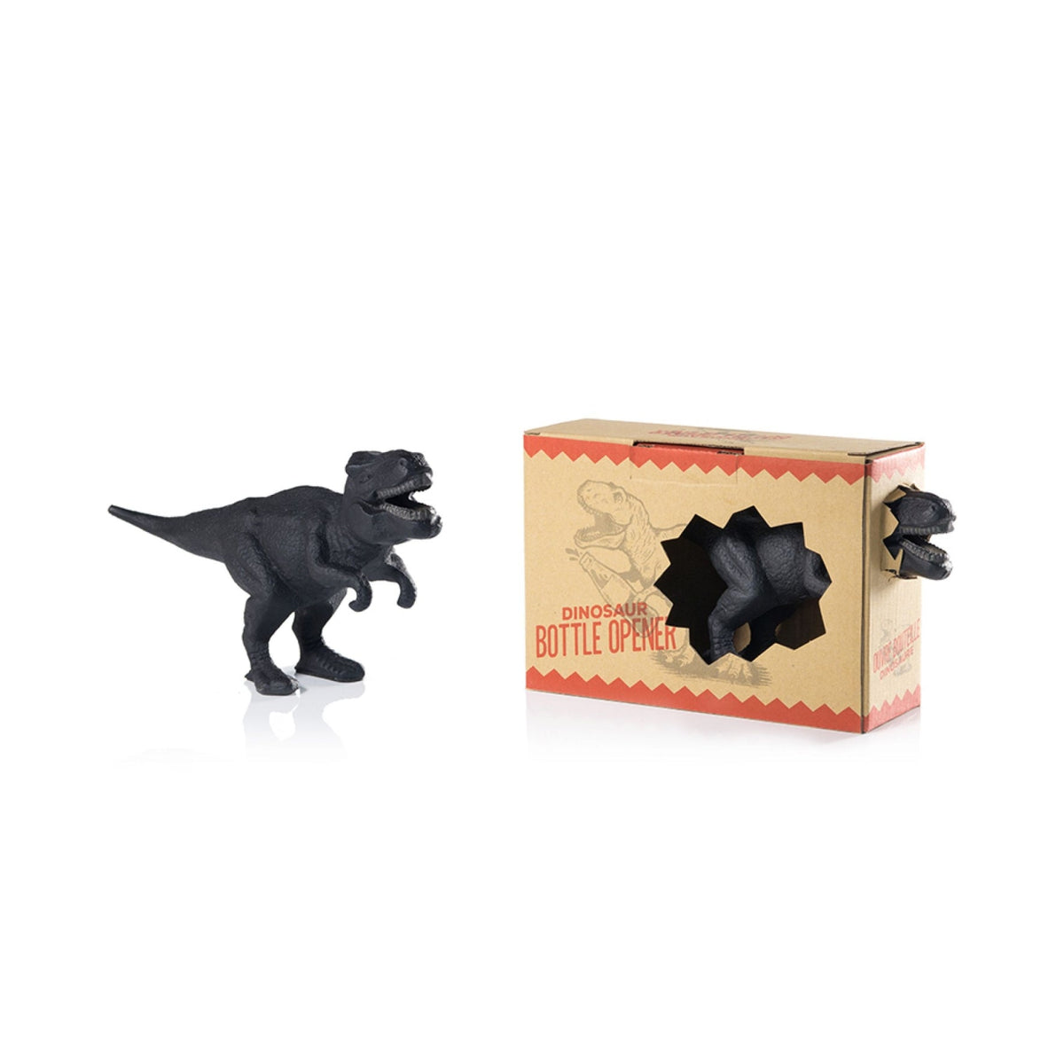 Suck UK | Dinosaurier-Flaschenöffner | Schwarz