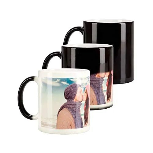 Personalisierte Fototasse - Farbwechsel Zaubertasse mit eigenem Foto - FOTOFOL