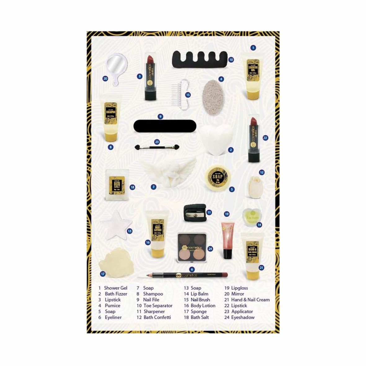 Adventskalender Beauty Bath & Body - FOTOFOL