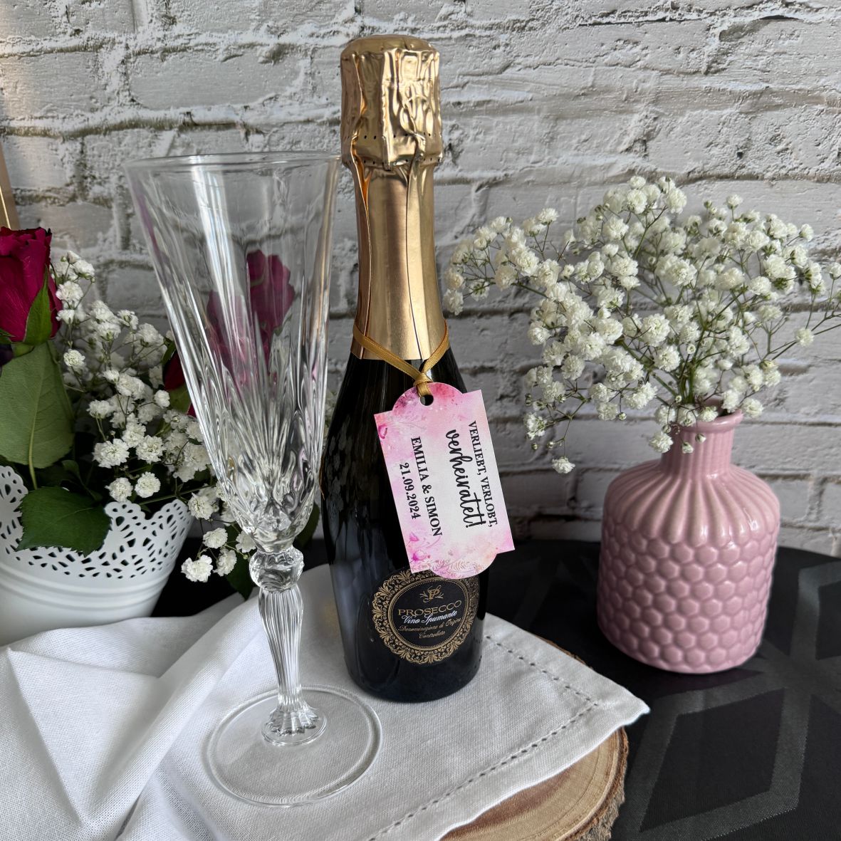 Etiketten Geschenkanhänger - Taufe Geburt Kommunion Konfirmation Hochzeit - FOTOFOL