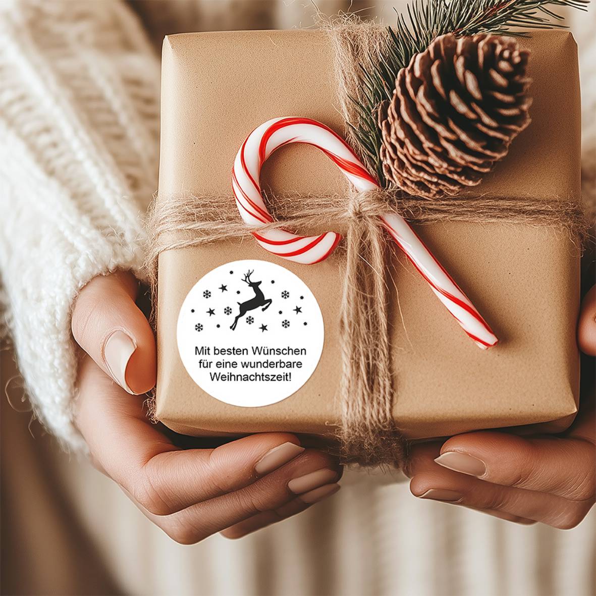 FOTOFOL - personalisierte Weihnachtsaufkleber, festliche Aufkleber, Aufkleber für Geschenke, Weihnachtsaufkleber mit Namen, DIY Weihnachtsaufkleber, Aufkleber für Weihnachtskarten, selbstklebende Weihnachtsaufkleber, Aufkleber für Geschenkverpackungen, Weihnachtsdeko Aufkleber, Aufkleber für Adventskalender, niedliche Weihnachtsaufkleber, Weihnachten Sticker