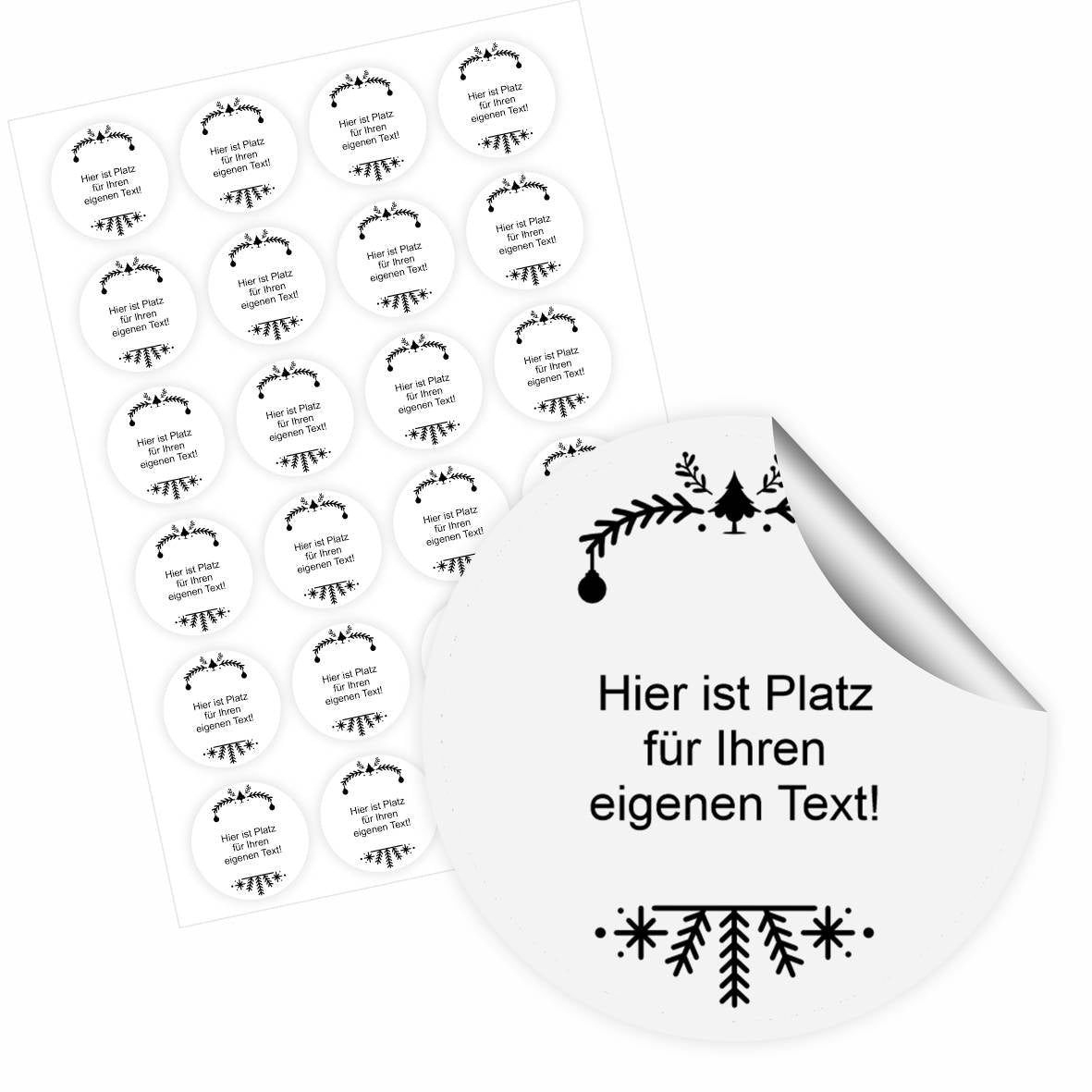 FOTOFOL - personalisierte Weihnachtsaufkleber, festliche Aufkleber, Aufkleber für Geschenke, Weihnachtsaufkleber mit Namen, DIY Weihnachtsaufkleber, Aufkleber für Weihnachtskarten, selbstklebende Weihnachtsaufkleber, Aufkleber für Geschenkverpackungen, Weihnachtsdeko Aufkleber, Aufkleber für Adventskalender, niedliche Weihnachtsaufkleber, Weihnachten Sticker