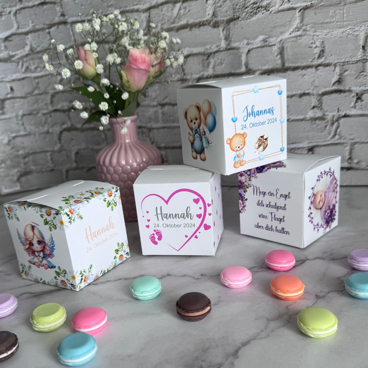 Geschenkbox personalisiert - Bär - FOTOFOL