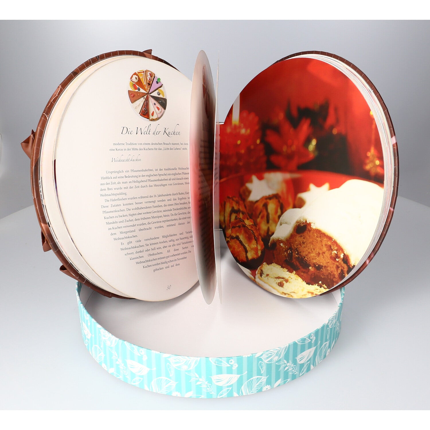 Die Welt der Kuchen – Duftendes Geschenkbuch mit Kuchenwissen und Rezepten - FOTOFOL