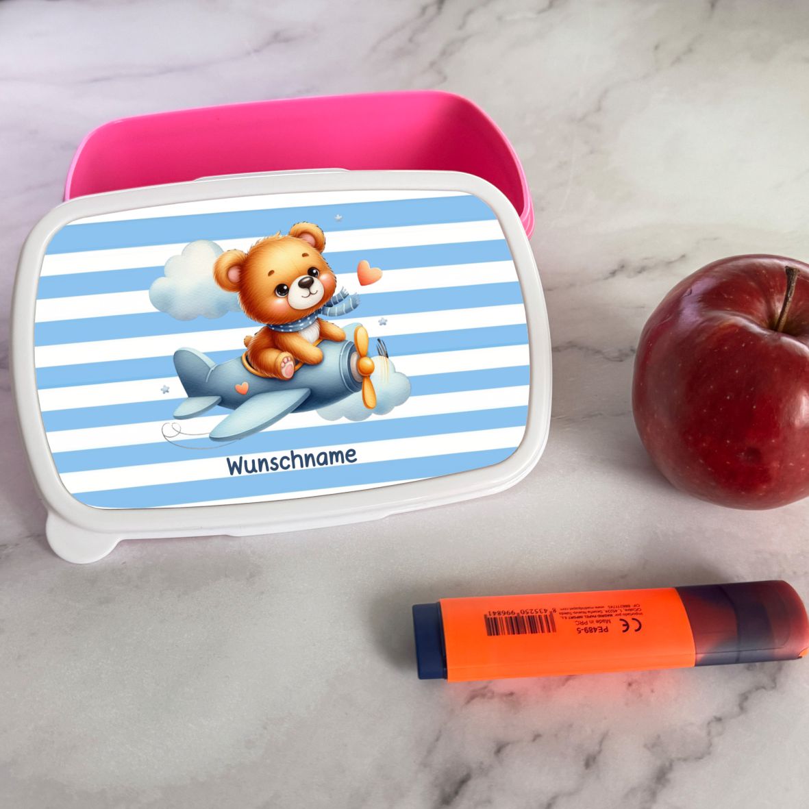 FOTOFOL - Brotdose Kinder personalisiert mit Namen