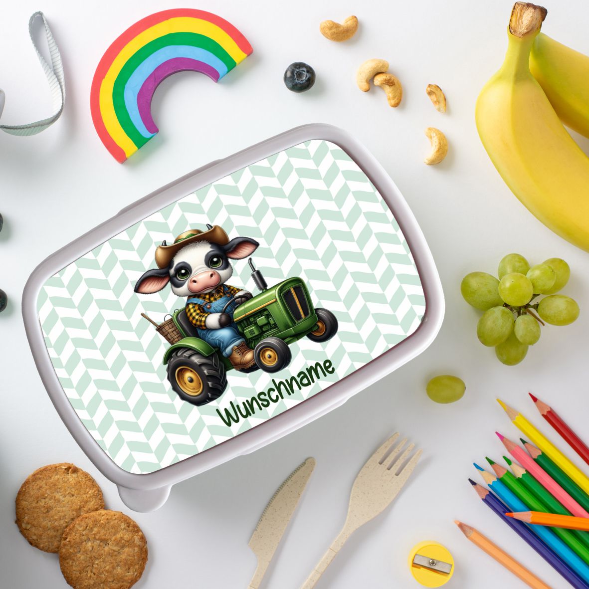 FOTOFOL - Brotdose Kinder personalisiert mit Namen