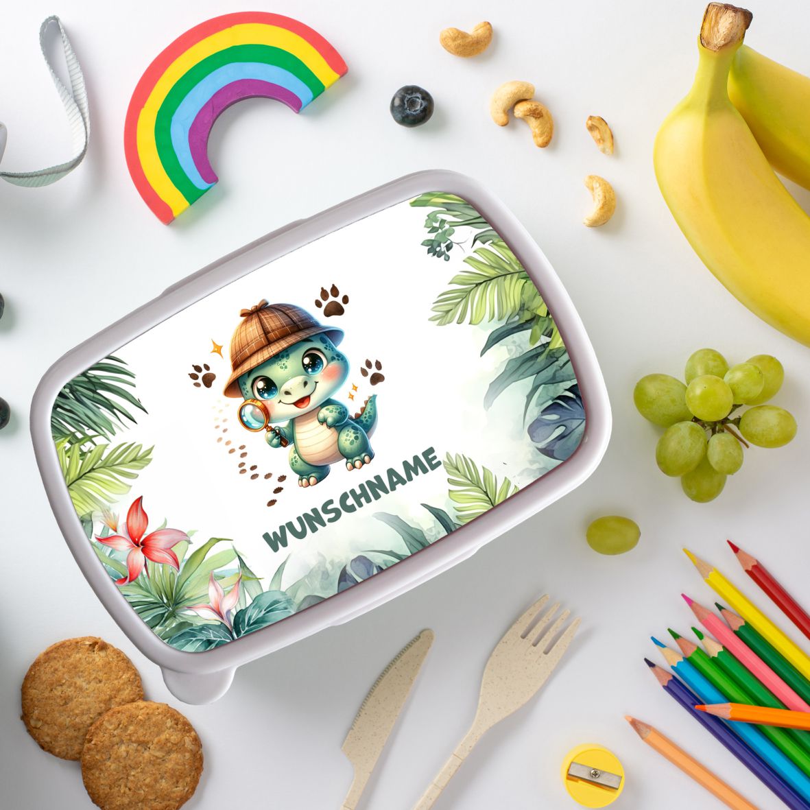 FOTOFOL - Brotdose Kinder personalisiert mit Namen