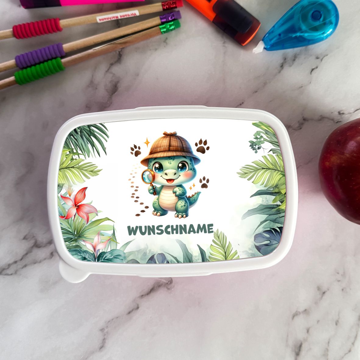 FOTOFOL - Brotdose Kinder personalisiert mit Namen