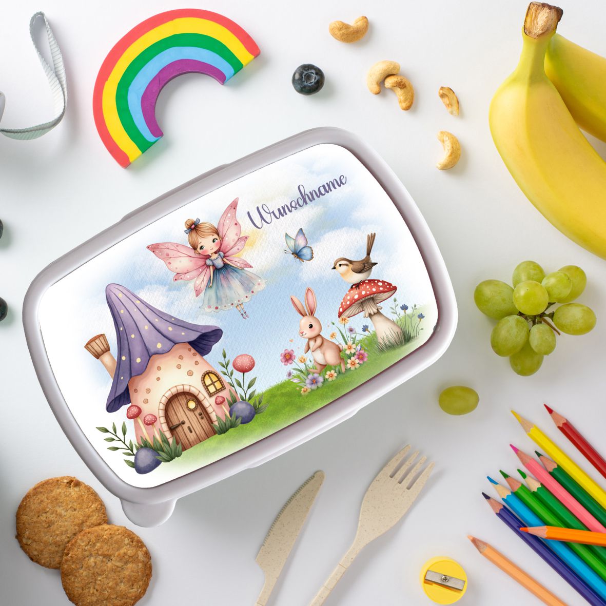 FOTOFOL - Brotdose Kinder personalisiert mit Namen