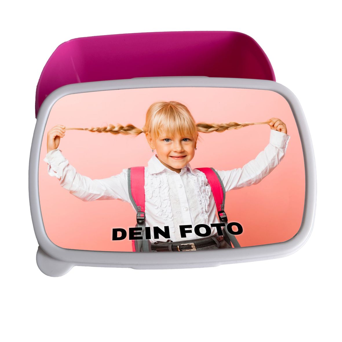 FOTOFOL - Brotdose Kinder personalisiert mit Namen