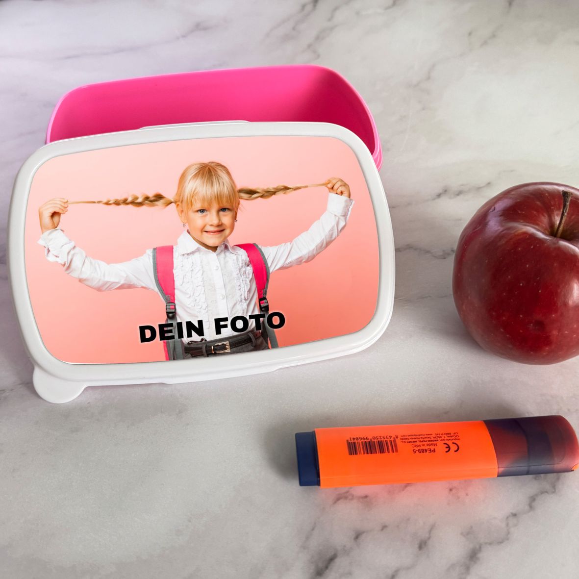 FOTOFOL - Brotdose Kinder personalisiert mit Namen