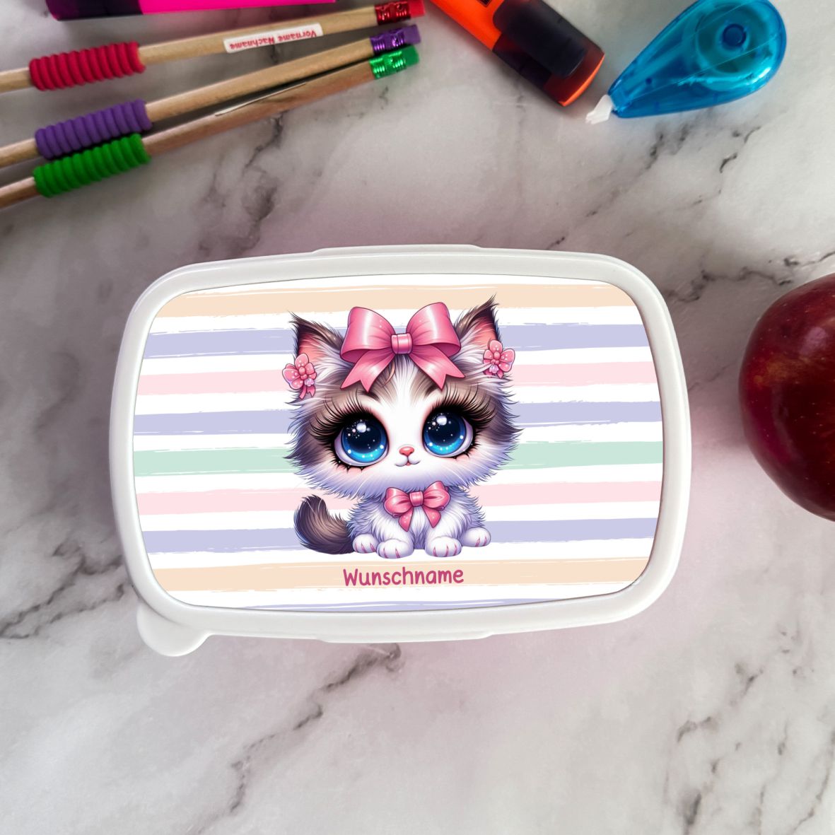 FOTOFOL - Brotdose Kinder personalisiert mit Namen