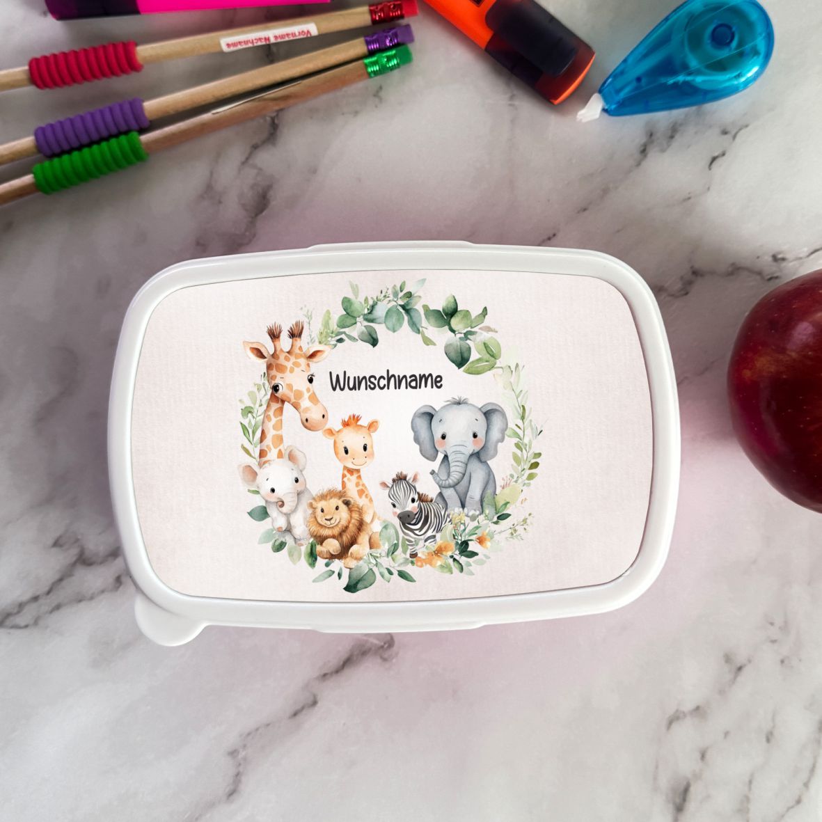 FOTOFOL - Brotdose Kinder personalisiert mit Namen