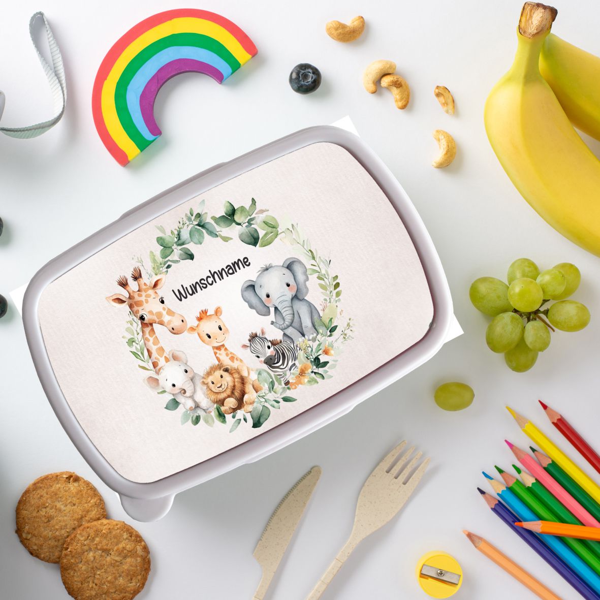 FOTOFOL - Brotdose Kinder personalisiert mit Namen