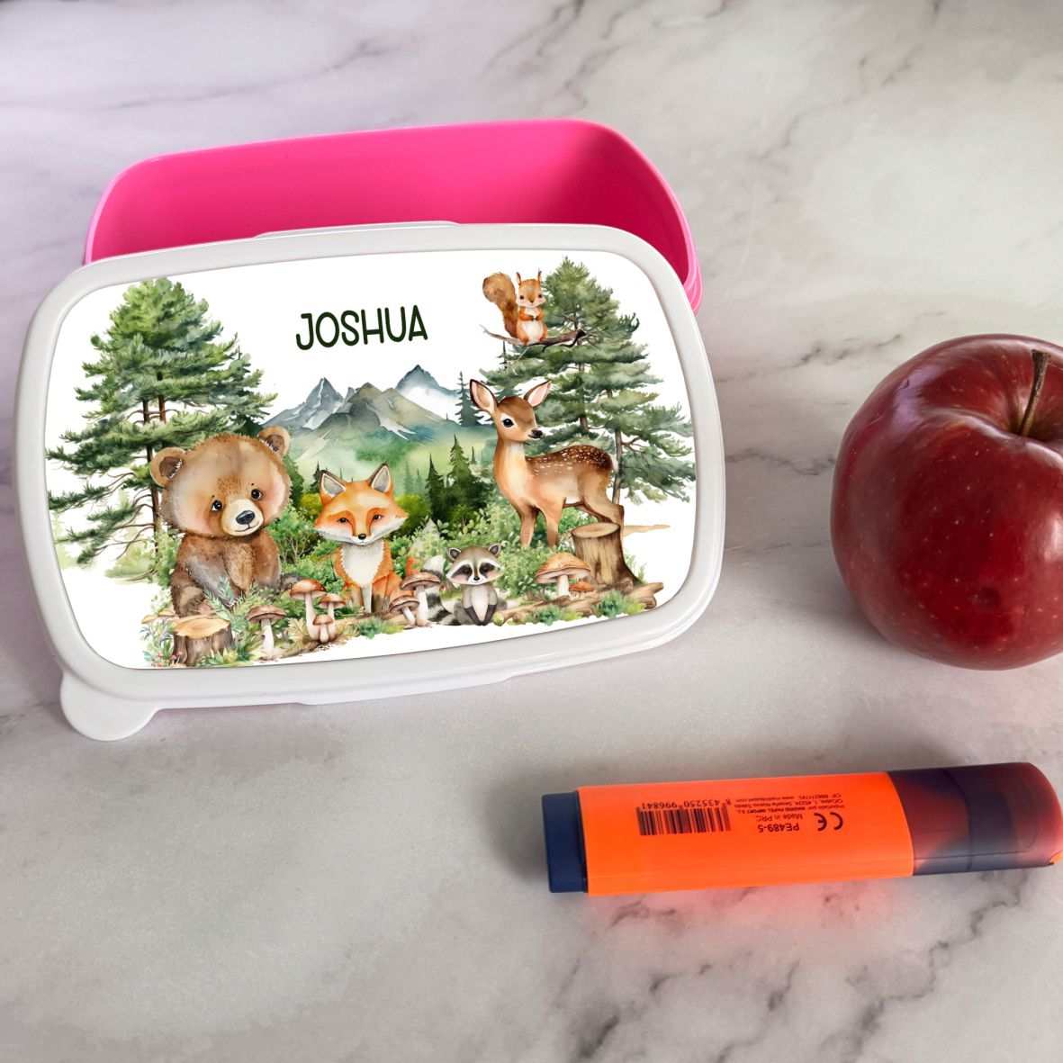 FOTOFOL - Brotdose Kinder personalisiert mit Namen