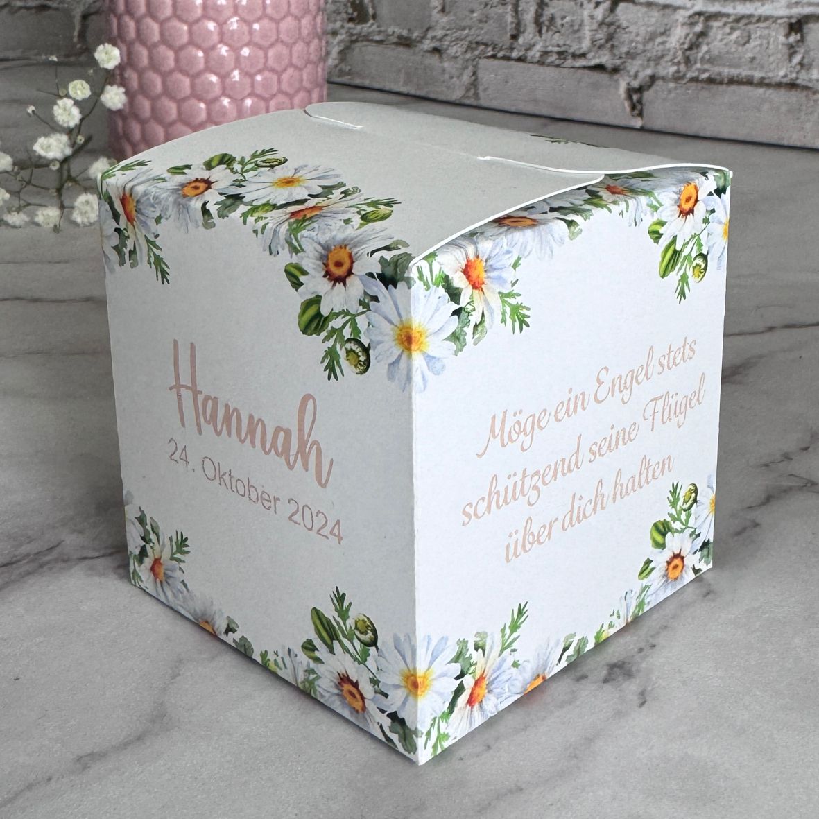 Geschenkbox personalisiert - Engel - FOTOFOL