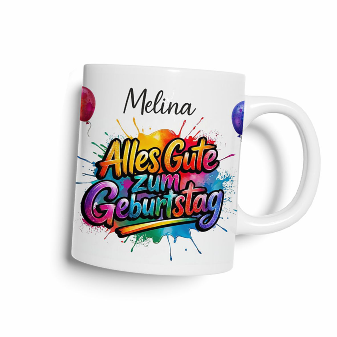 FOTOFOL - Personalisierte Tasse, Geburtstagstasse, Tasse mit Namen, Geschenk zum Geburtstag, Kaffeetasse Geburtstag, individuelles Geschenk, Geschenkidee, Tasse personalisieren, Becher mit Namen, Geburtstagsgeschenk für Frauen, Geburtstagsgeschenk für Männer, Lieblingsmensch Geschenk, Keramiktasse bedrucken, bunte Tasse, spülmaschinenfeste Tasse