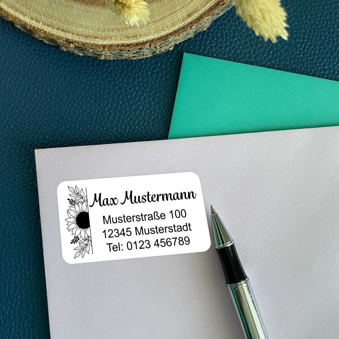 FOTOFOL Individuelle Adressaufkleber mit vielen Motiven & Farben | Kleine Adressaufkleber & Adressetiketten selbst gestalten | Adressetiketten/Adressaufkleber in höchster Qualität | Ideal für das Versenden Ihrer Briefe oder Pakete