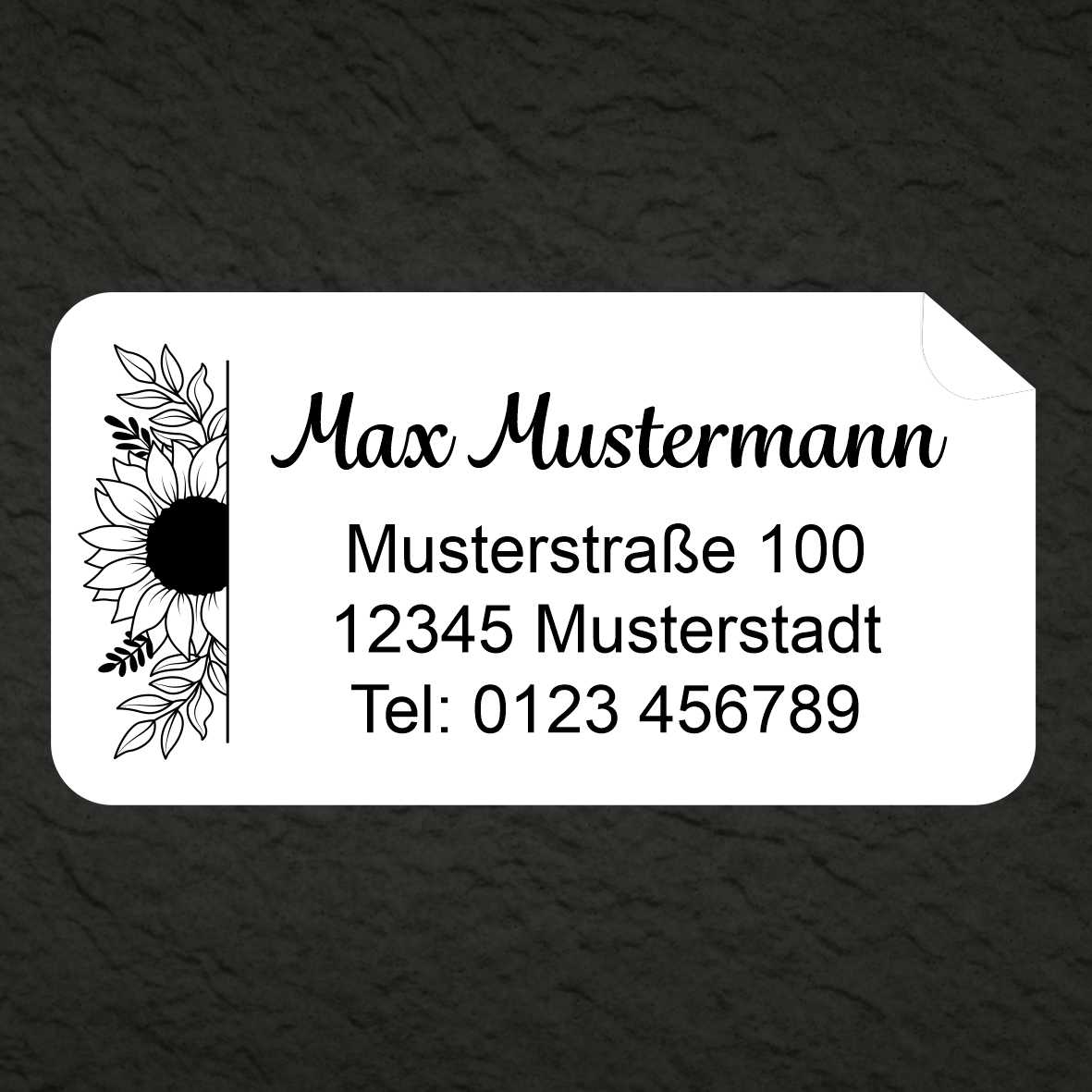 FOTOFOL Individuelle Adressaufkleber mit vielen Motiven & Farben | Kleine Adressaufkleber & Adressetiketten selbst gestalten | Adressetiketten/Adressaufkleber in höchster Qualität | Ideal für das Versenden Ihrer Briefe oder Pakete