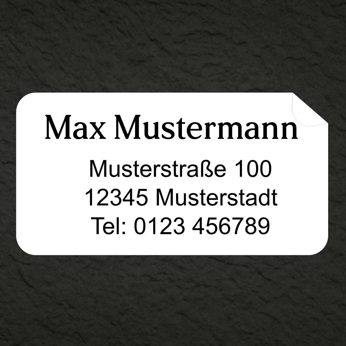 FOTOFOL Individuelle Adressaufkleber mit vielen Motiven & Farben | Kleine Adressaufkleber & Adressetiketten selbst gestalten | Adressetiketten/Adressaufkleber in höchster Qualität | Ideal für das Versenden Ihrer Briefe oder Pakete