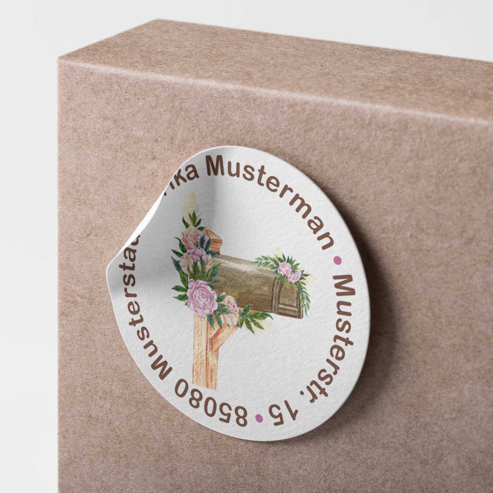 FOTOFOL Individuelle Adressaufkleber mit vielen Motiven & Farben | Kleine Adressaufkleber & Adressetiketten selbst gestalten |   Adressetiketten/Adressaufkleber in höchster Qualität |  Ideal für das Versenden Ihrer Briefe oder Pakete