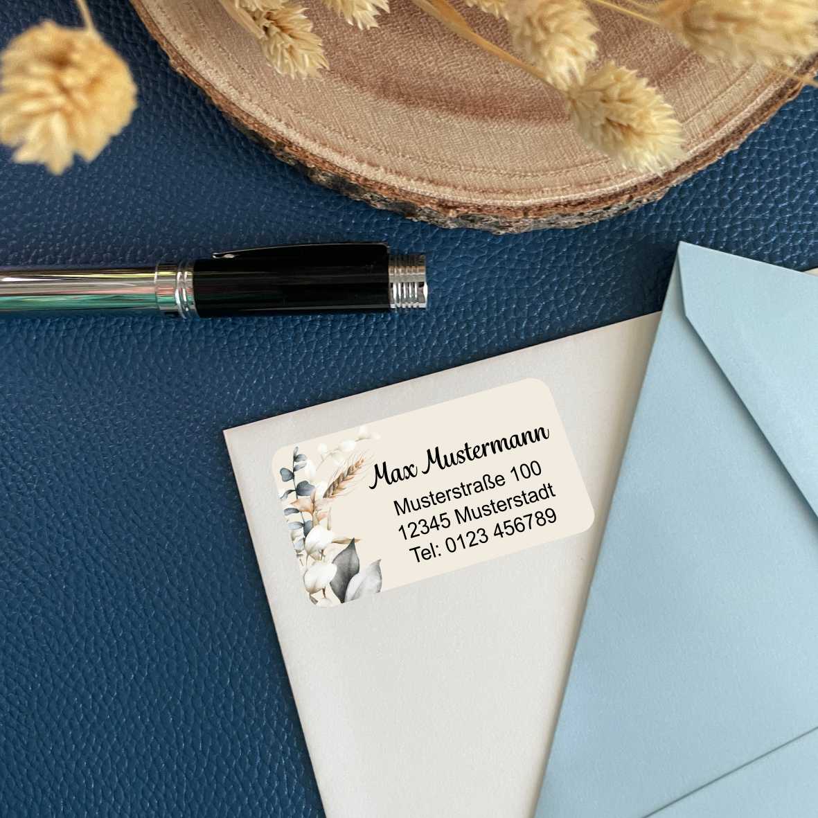 FOTOFOL Individuelle Adressaufkleber mit vielen Motiven & Farben | Kleine Adressaufkleber & Adressetiketten selbst gestalten | Adressetiketten/Adressaufkleber in höchster Qualität | Ideal für das Versenden Ihrer Briefe oder Pakete