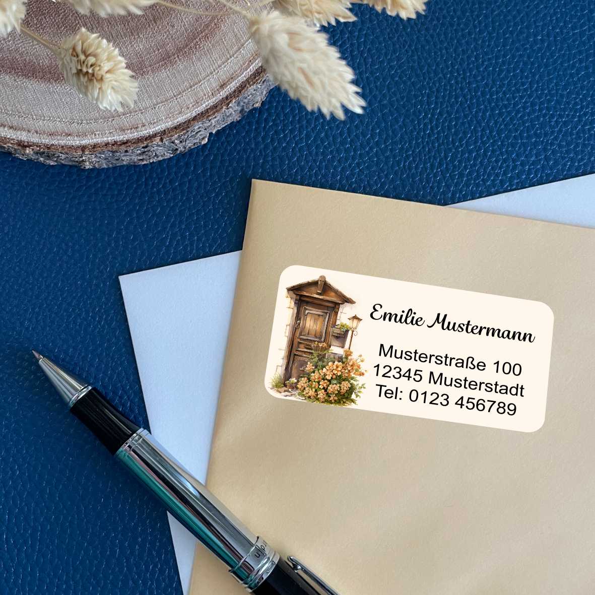 FOTOFOL Individuelle Adressaufkleber mit vielen Motiven & Farben | Kleine Adressaufkleber & Adressetiketten selbst gestalten | Adressetiketten/Adressaufkleber in höchster Qualität | Ideal für das Versenden Ihrer Briefe oder Pakete