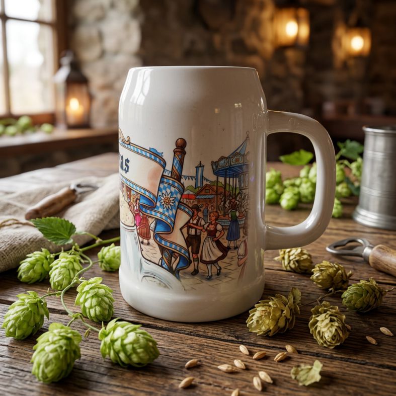 Bierkrug personalisiert mit Namen