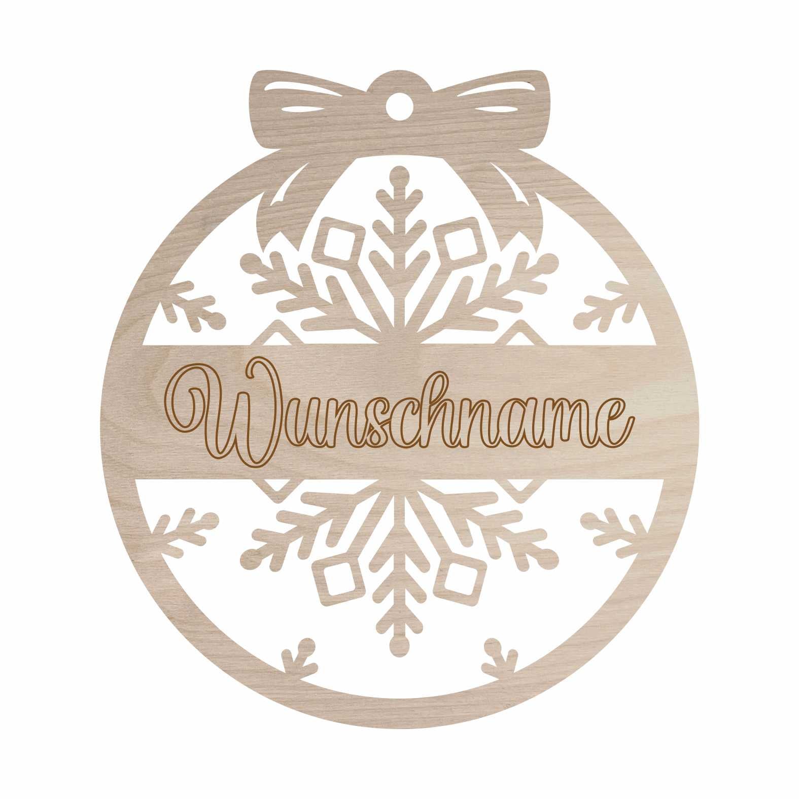 FOTOFOL Personalisierte Weihnachtskugeln aus Holz | Christbaumkugeln mit Namen | Schmücken Sie Ihren Baum mit bezaubernden Weihnachtskugeln aus Holz | Gestalte deine personalisierten Weihnachtskugeln ganz einfach selbst und schaffe so eine bleibende Erinnerung