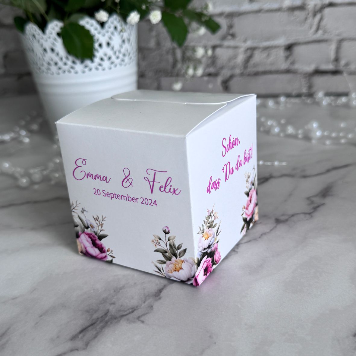 Geschenkbox personalisiert - Frühling - FOTOFOL