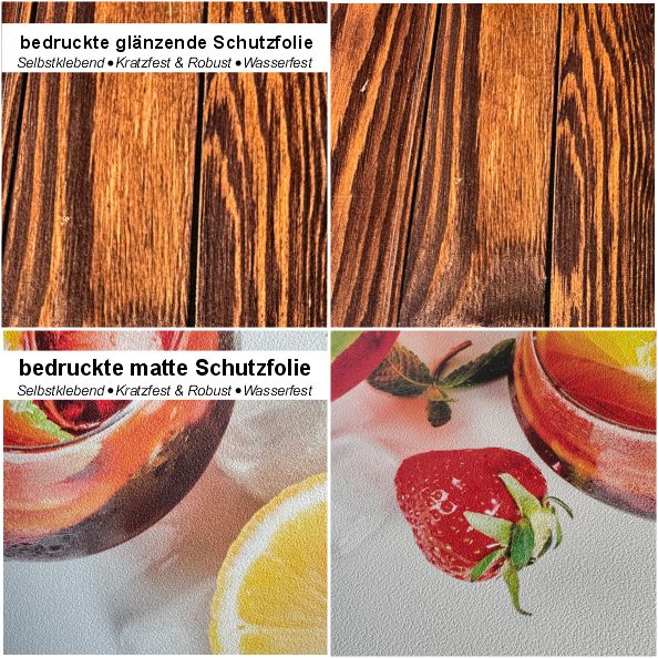 Schutzfolien-Set passend für VW T6.1 / 6 California – Kühlschrank, Kochfeld, Spülbecken - viele Motive