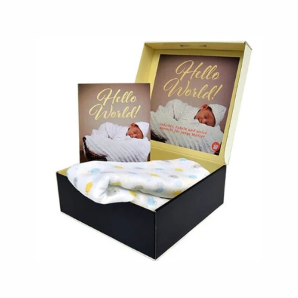 Hello World – Die Baby Geschenkbox für junge Eltern