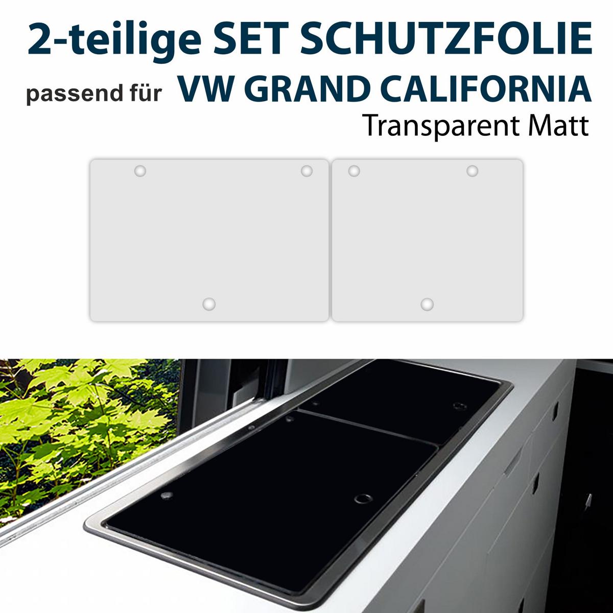 Schutzfolien Set Küche passend für VW Grand California - Transparent - FOTOFOL
