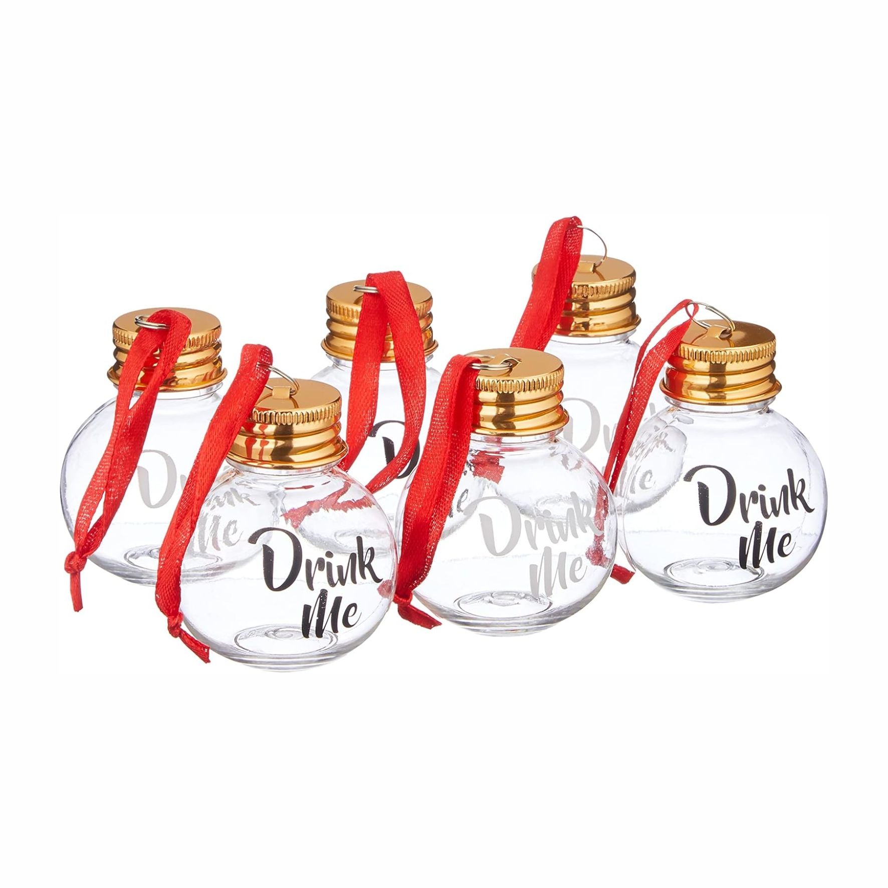 Likör Weihnachtsbaum Kugeln - 6er SET - FOTOFOL