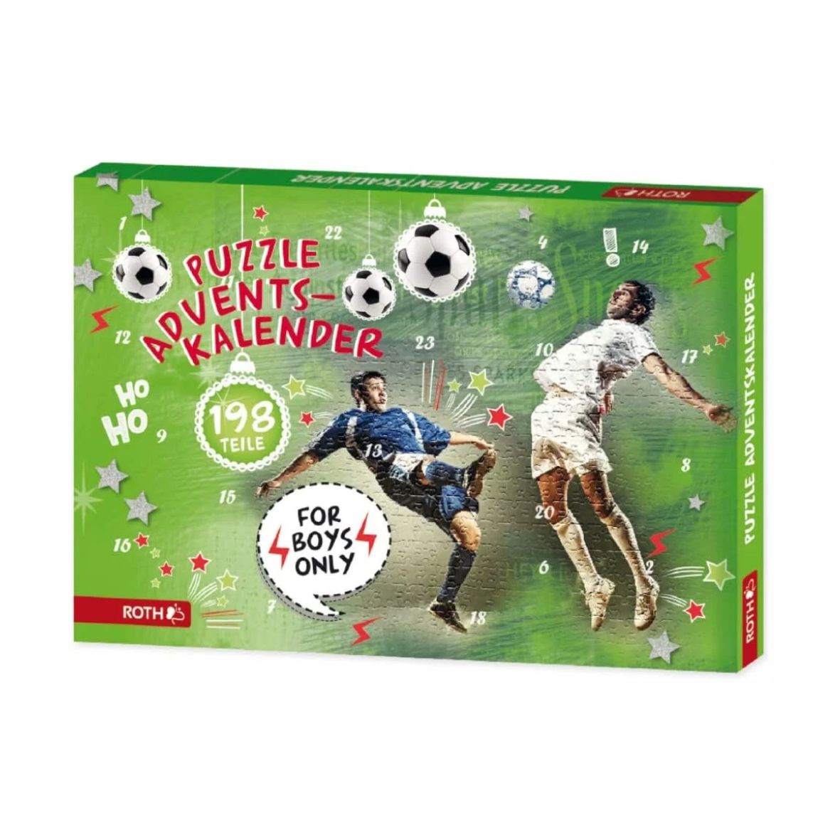 Puzzle-Adventskalender für Jungen und Fußball-Fans - FOTOFOL
