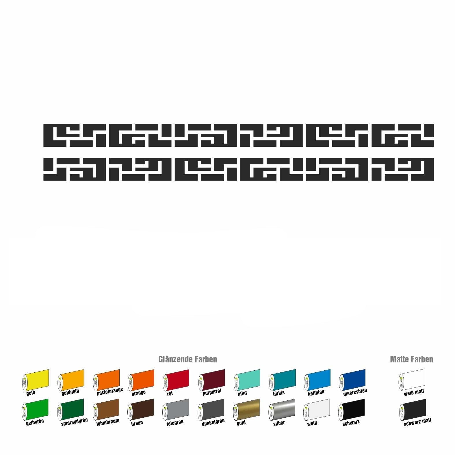 Seitenstreifen passend für Volkswagen Multivan Transporter T5 T6 T6.1 VW Bus Autoaufkleber - FOTOFOL