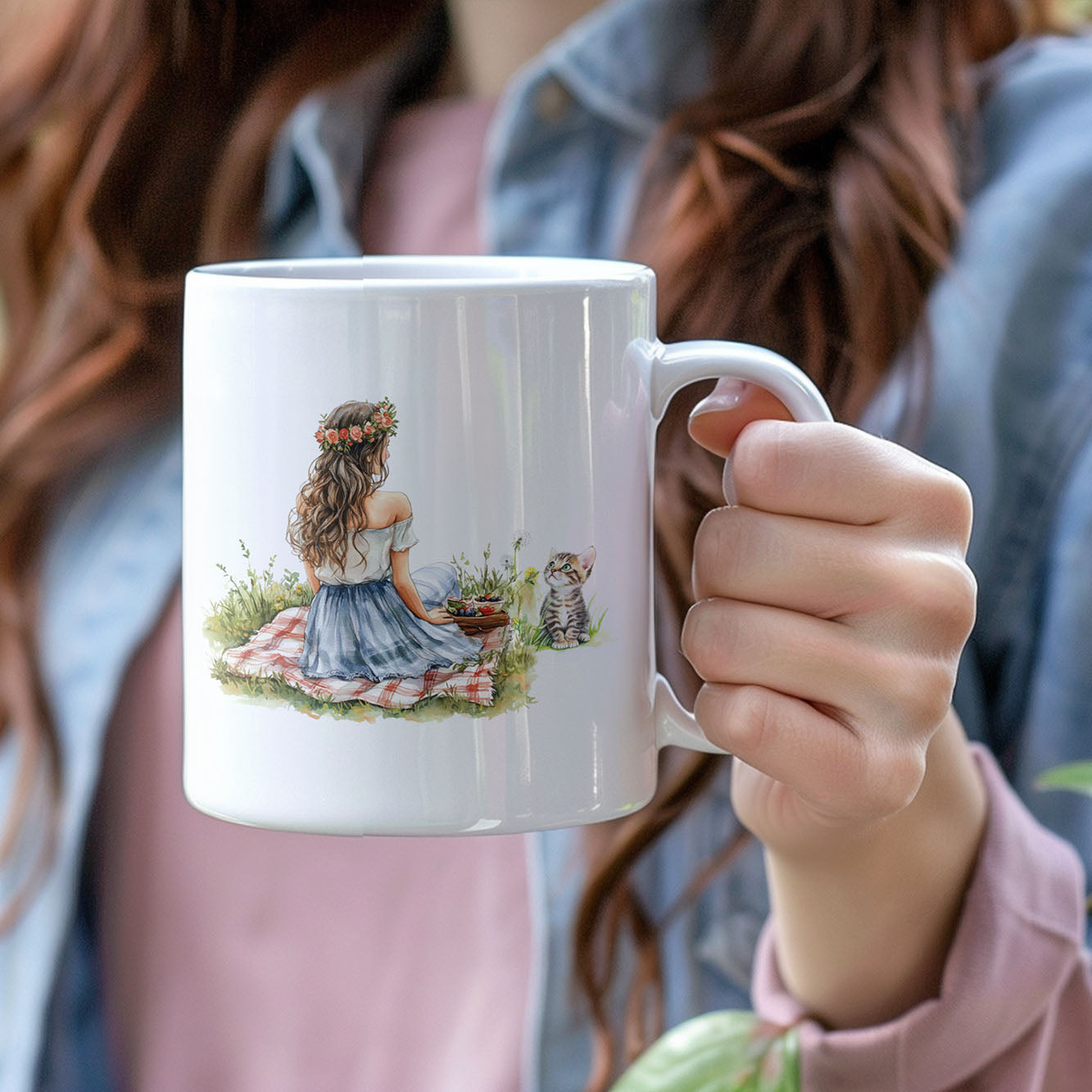 Personalisierte Tasse - Das Leben ist besser mit einer Katze - FOTOFOL
