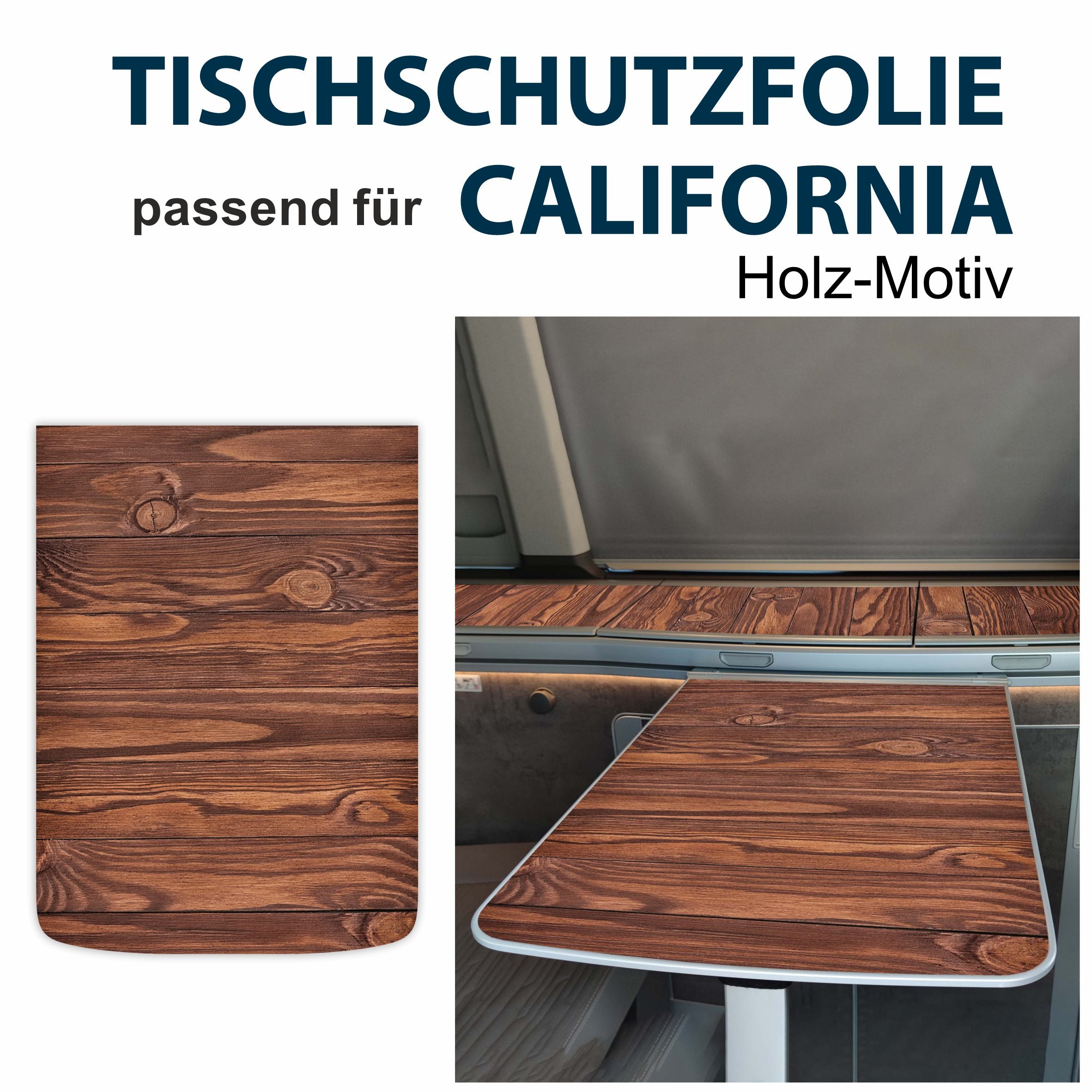 Tischschutzfolie für VW T6.1 California - Tischschutz Innenraum