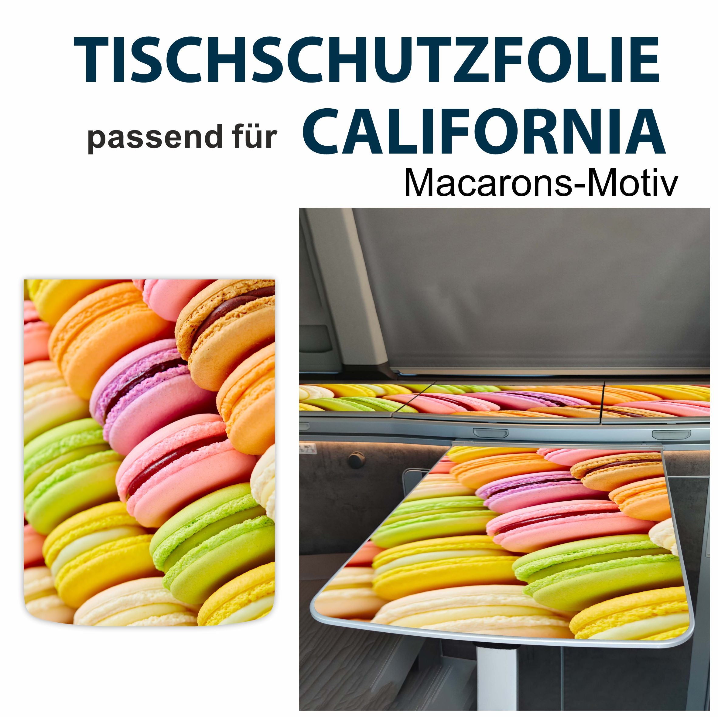 Tischschutzfolie für VW T6.1 California - Tischschutz Innenraum