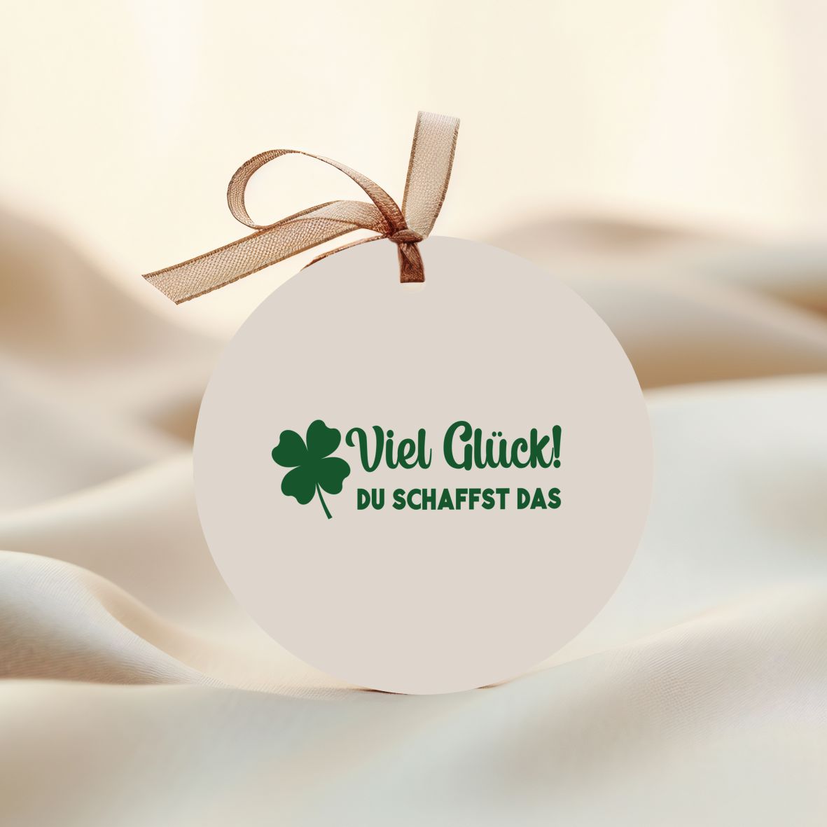 Selbstfärbender Stempel - Viel Glück du schaffst das - FOTOFOL