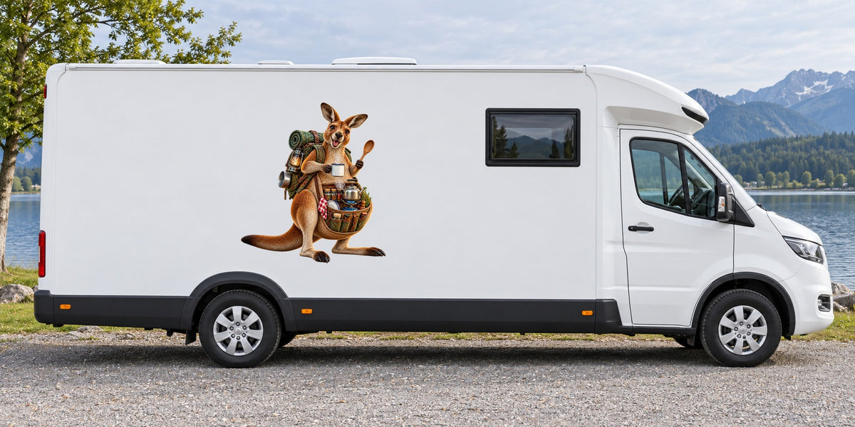 Känguru mit Campingküche – Beispiel am Wohnmobil
